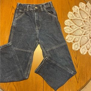 Brandy Melville John Galt Talia Dark Wash Cargo Jeans